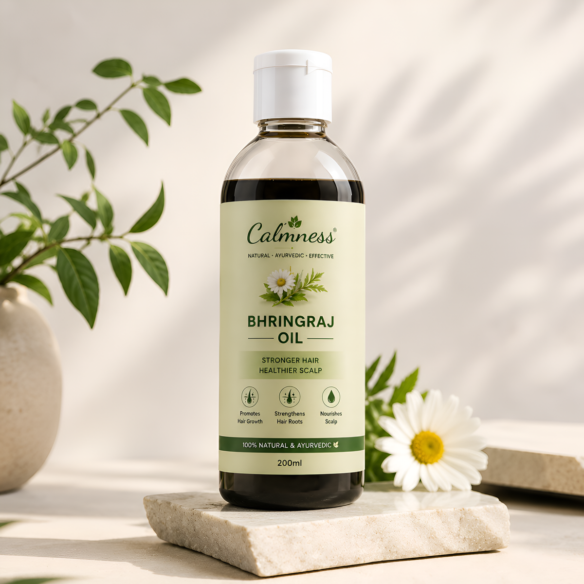 Calmness Herbal Bhringraj Hair Oil 200ml
