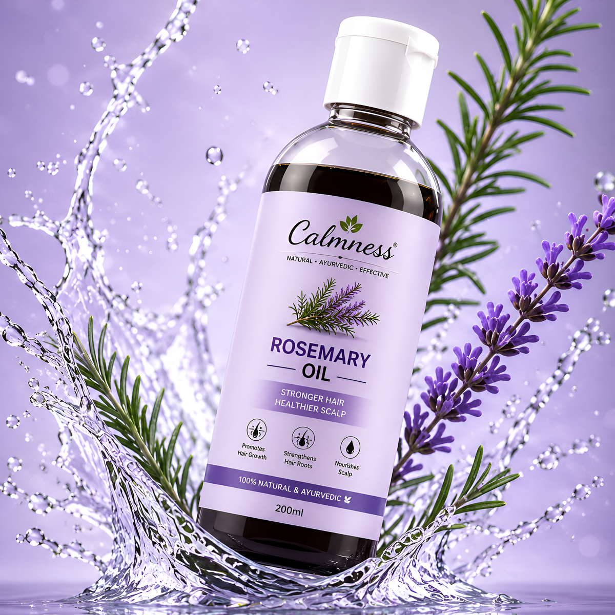 Calmness Herbal Rosemary Hair Oil 200ml